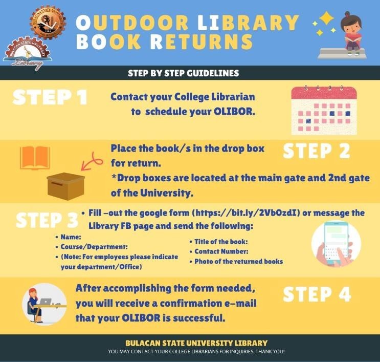 Outdoor Library Book Returns (OLIBOR)